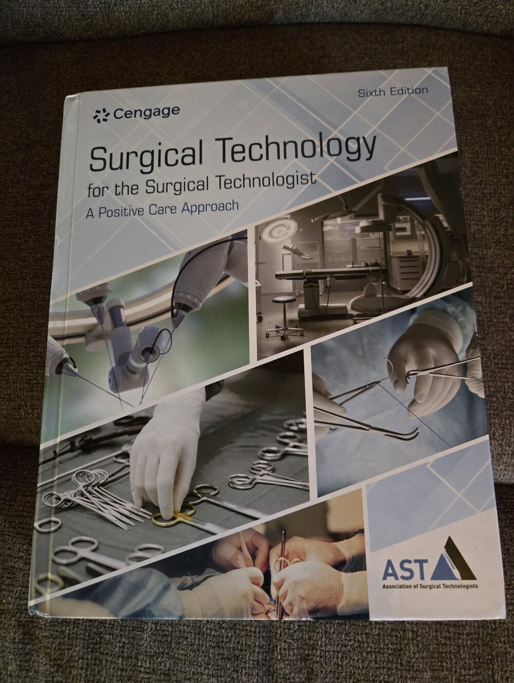 Cengage "Surgical Technology" Textbook - Blue & White Cover